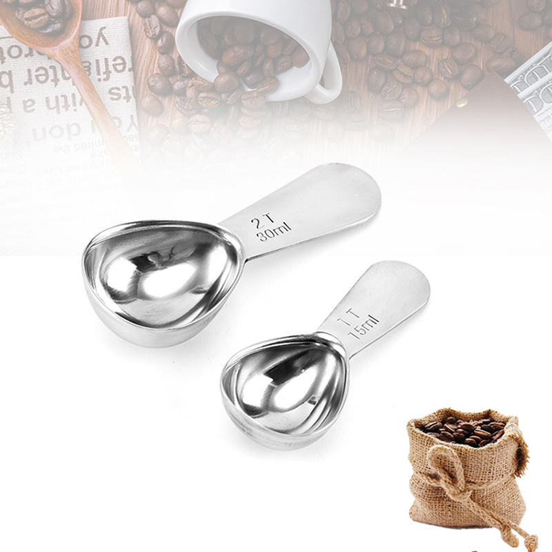 Stainless Steel Portable Coffee Measuring Spoon