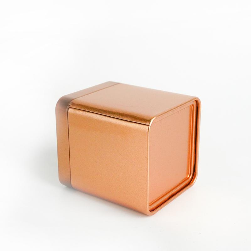 ODM Custom Tin Can Lids Factories - Rectangular Shape Tea tin can TTB-004 – Jiayi detail pictures