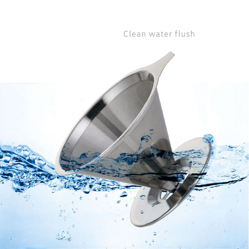 ODM Custom Loose Leaf Tea Infuser Spoon Manufacturer - Customized Logo Stainless Steel Coffee strainer– Jiayi detail pictures